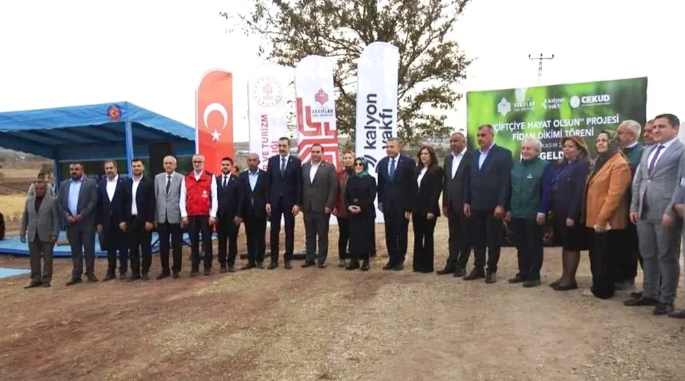 Çiftçiye Hayat Olsun Projemiz ile Hatıra Meyve Bahçeleri Kuruyoruz