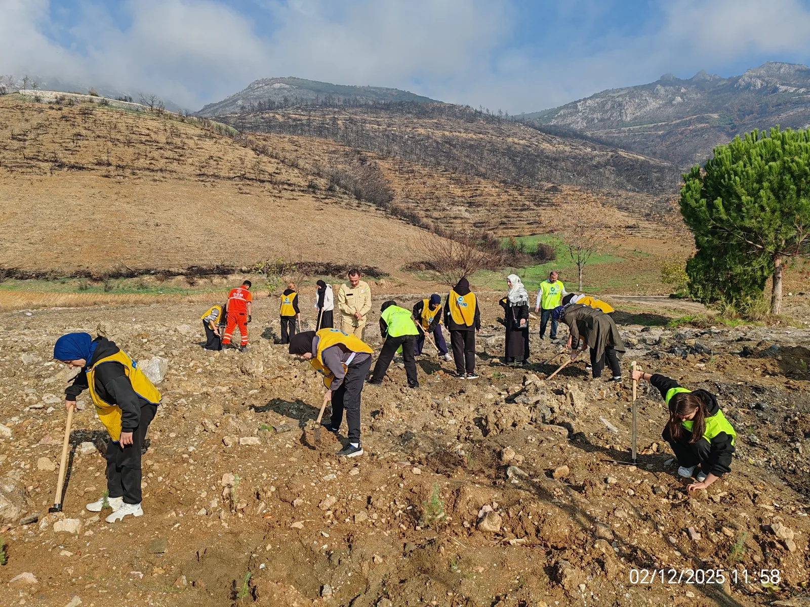 Sancaktepe İlçe Millî Eğitim Müdürlüğü’nden Bursa’ya Hatıra Ormanı